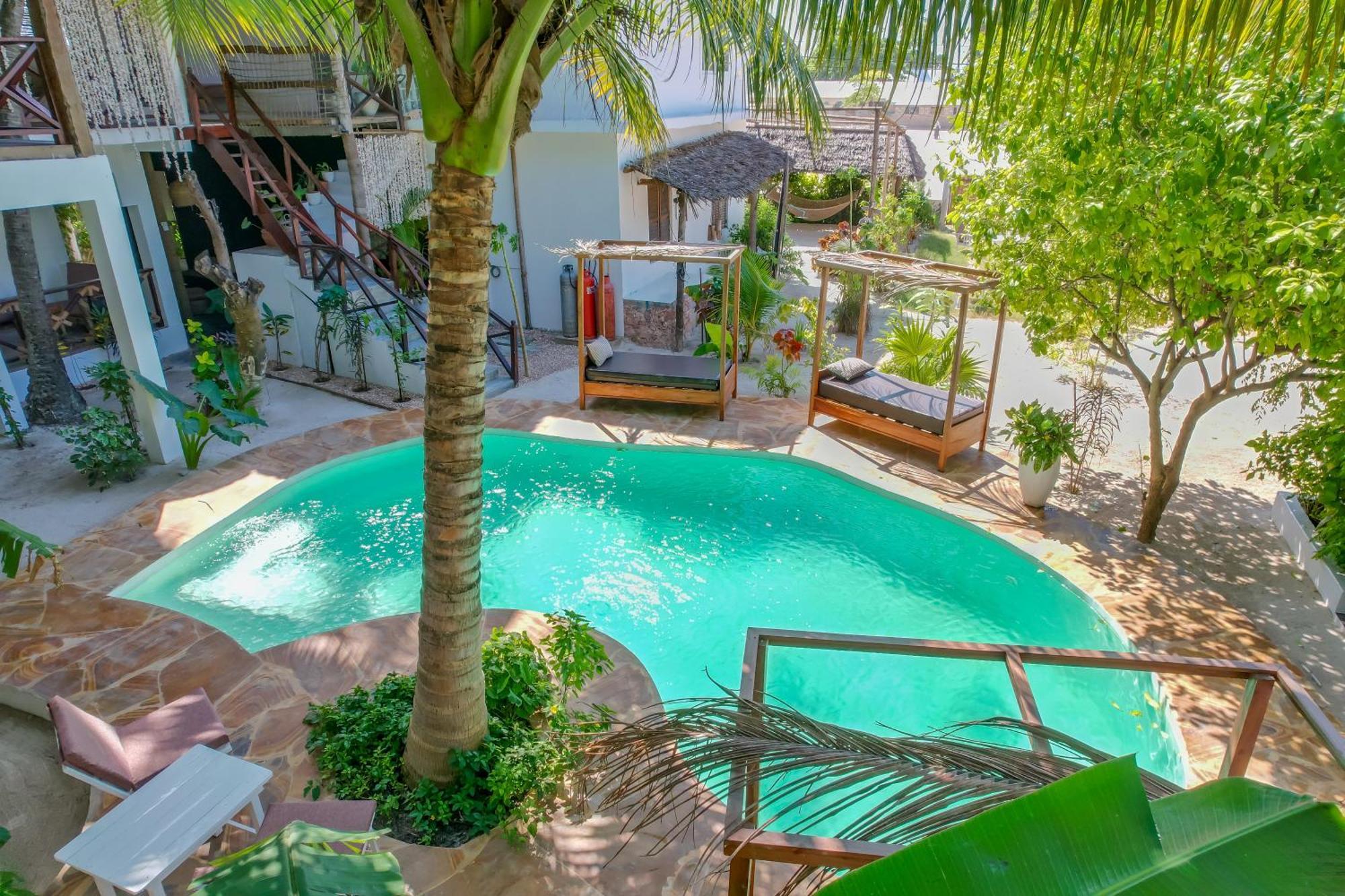 Ocean Boho House Bed and Breakfast Jambiani  Buitenkant foto