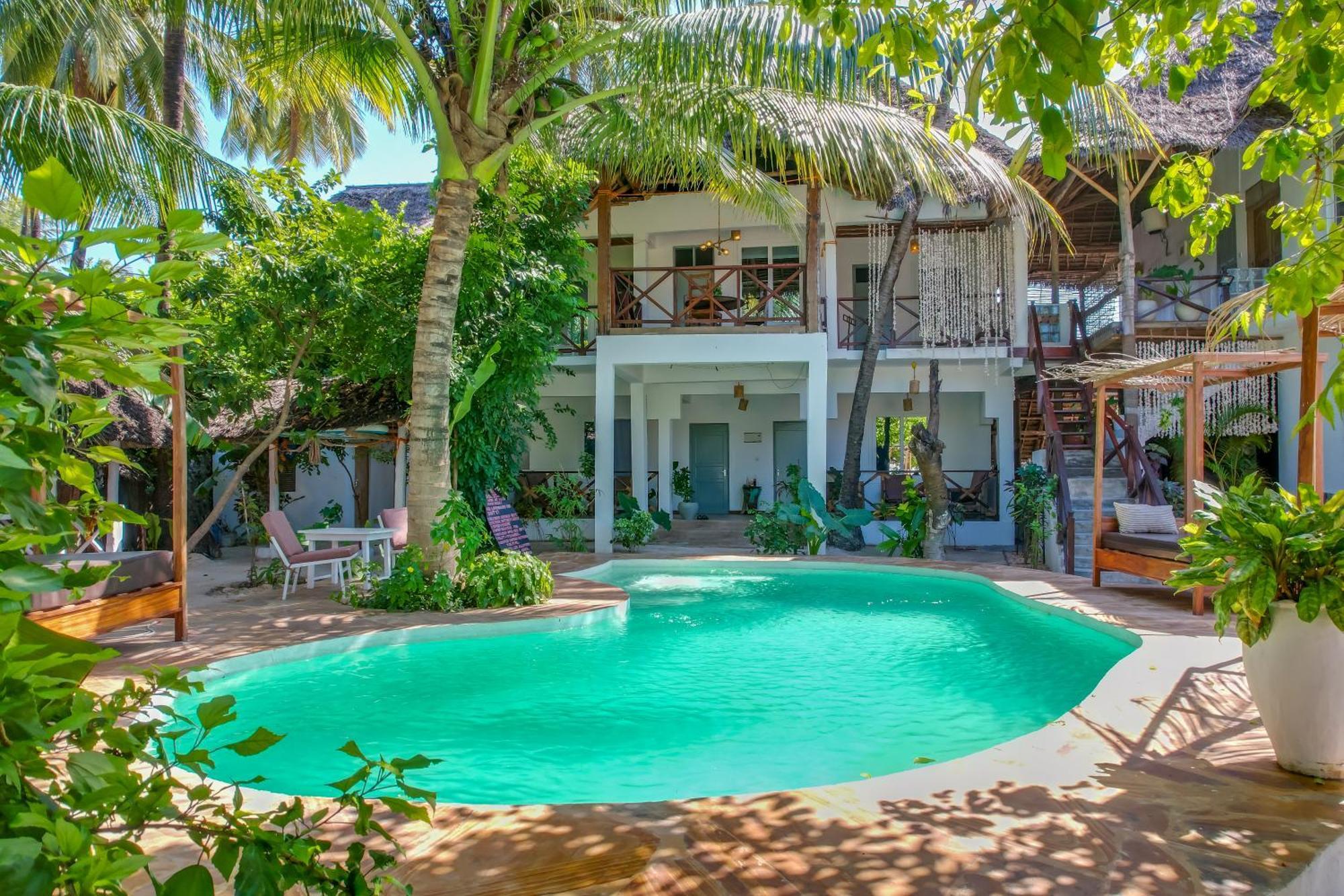 Ocean Boho House Bed and Breakfast Jambiani  Buitenkant foto